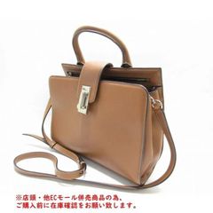 ※併売商品※◆中古状態良好◆MARC JACOBS【マークジェイコブス】 2WAYバッグ ショルダーバッグ レザー ブラウン レディース　M937