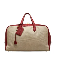 エルメス ヴィクトリア50 ルージュヴィフ ベージュ トワルアッシュ トリヨンクレマンス レディース HERMES【1-0126993】のサムネイル