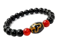 天珠 ブレスレット菩提樹天珠 パワーストーン ブレスレット メンズ レディース 天然石 数珠 アクセサリー メンズブレスレット