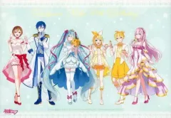 【中古】キャンバスボード・キャンバスアート 集合(フォーマルドレス) キャンバスアート 「初音ミク 16th Birthdayくじ」 キャンバスアート賞