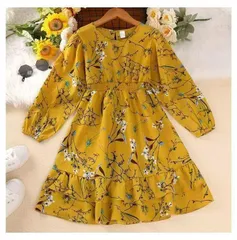 ワンピース　女の子　120　花柄　発表会　フォーマル　パーティー　おしゃれ　新品