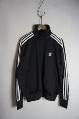 美品 定番 正規 24SS adidas originals アディダス オリジナルス IJ7058 トラックジャケット ファイヤーバード ジャージ L 黒 本物 1004★2
