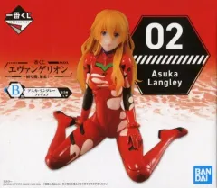 【中古】フィギュア アスカ・ラングレー 「一番くじ エヴァンゲリオン～初号機、暴走!～」 B賞 フィギュア