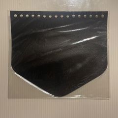 【編み物作品用底板】17cm×15cm16目バッグ・ポーチ用フラップ nozomiさん製作 ロシアヤーン かぎ針編み ハンドメイド バッグ 糸 tシャツヤーン ズパゲッティ