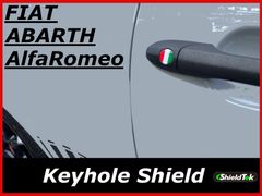 ABARTH FIAT AlfaRomeo 3D キーホール シールド（2個入）