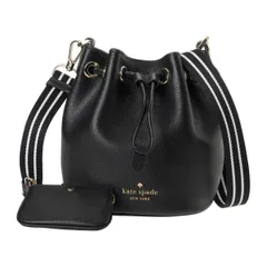 新品 ケイトスペード kate spade ショルダーバッグ ミニ バケット バッグ ブラック
