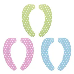 ピタットおくだけ消臭便座シート 3色組ドット柄（096530）