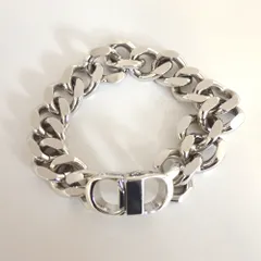 Th603751 ディオール ブレスレット CD ICON チェーンリンク サイズM Dior 美品 Dior 中古