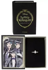 【中古】銀製品・指輪・アクセサリー(キャラクター) オクタヴィネル寮 オーバルストーンリング 11号 「ディズニー ツイステッドワンダーランド」