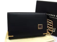 ■新品■未使用■ dunhill ダンヒル レザー 6連 キーケース 鍵入れ メンズ レディース ブラック系 BQ0830