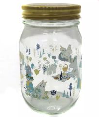 [중고] 글라스 B 메이슨저 [이치반 쿠지 무민 Evening Breeze~ 무민들과 보내는 여름 끝~] D상