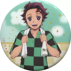 【中古】バッジ・ピンズ 竈門炭治郎(等身) 「鬼滅の刃×極楽湯・RAKU SPA 休息セヨ! 炭治郎たちの極楽な休日 缶バッジ」