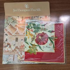 【新品未使用】Jim Thompson　ジムトンプソン　タイシルクスカーフ