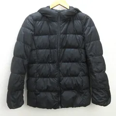 D■ユニクロ/UNIQLO ウルトラライトダウンジャケット 079439【M】濃灰/LADIES/3M【中古】