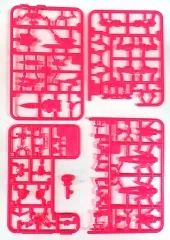 【中古】食玩 プラモデル 5.ダブルオーライザー レアカラー(蛍光ピンクver.) 「ガンダムアーティファクト 第3弾」