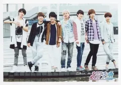 【中古】生写真(男性) 超特急/集合(7人)/横型・全身・チェックシャツ・横並び・肩組/「BULLET TRAIN ONEMAN SHOW SUMMER LIVE HOUSE TOUR 2015 ～fanfare to you.～」生写真セット第10弾