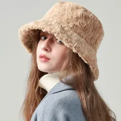 バケットハット 帽子 レディース 秋冬 ハット 小顔効果 フェイクファー おしゃれ 大きいサイズ つば広 防寒対策 ふわふわ UV 秋 冬 バケハ お出かけ 通勤 通学 ぼうし バケット 折りたたみ