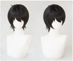 雲の雪 耐熱コスプレウィッグ あんさんぶるスターズ! 朔間 凛月 355A コスチュム cos wig