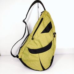 【中古品】HEALTHY BACK BAG ヘルシーバックバッグ アーバントラベラー Mサイズ グリーン〇YR-53620〇