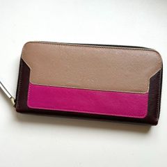 MARNI ピンク 長財布 未使用 made in ITALY - メルカリ