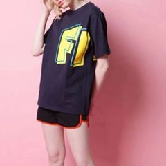 FIFI LAPIN 韓国ファッションレディースウサギイラストトップス
