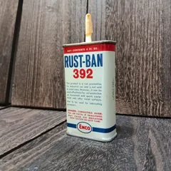 ⭐︎専用⭐︎【ESSO】ヴィンテージオイル缶 蓋付 2025年最新】エッソ缶