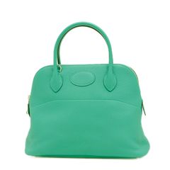 エルメス ボリード31 トリヨン ヴェールヴェロン シルバー金具 D刻印