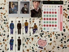 BTS DECO KIT トレカ・ステッカー　ユンギセット