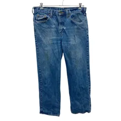 carhartt デニムパンツ W36 ブルー カーハート ビッグサイズ ワーク 古着卸 アメリカ仕入 2508-305