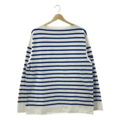 outil(ウティ) TORICOT AAST ボーダーカットソー ブルー OUTIL / ウティ | TRICOT AAST ボーダー バスクシャツ