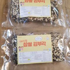 韓国食品【韓国のり天】韓国の伝統食　おつまみ　もち麦ギムブガク
