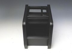 10系カローラクロス（21/9～）セカンドカップホルダー　レザーブラック　オールブラック　カップ四角