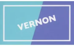 【中古】シール・ステッカー バーノン クリアステッカー 「SEVENTEEN CAFE 2020 ～SALAD FACTORY～」