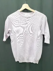 ◇ ⊂ La Totalite ラ トータリテ 五分袖 カットソー 表示無し パープル系 レディース P  【1410160018736】