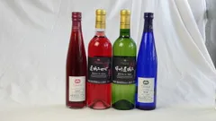 シャンモリスペシャル4本甘口ワインセット 国産ぶどう100％使用 500ml×2本 720ml×2本 盛田甲州ワイナリー(山梨県)