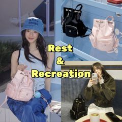 ★REST&RECREATION★TWO POCKET バックパック ☆REST&RECREATION☆TWO POCKET バックパック (Rest