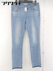 ◇ KUMIKYOKU 組曲 カットオフ ストレッチ デニム ジーンズ パンツ サイズ3 インディゴ レディース  【1109070008462】