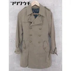 ■ ◎ DOUBLE NAME ダブルネーム ライナー付 長袖 トレンチ コート サイズF カーキ系 レディース  【中古】 【1002801945602】のサムネイル