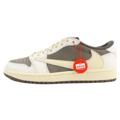 NIKE (ナイキ) ×TRAVIS SCOTT AIR JORDAN 1 LOW OG REVERSE MOCHA DM7866-162 トラヴィススコット エアジョーダン1 ロー リバースモカ ローカットスニーカー  US8.5/26.5cmのサムネイル