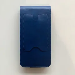 【7】B21-42 Xperia 5 Ⅲ SO-53Bスマホケース タテ 手帳型 ショルダー　ネイビー