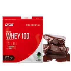 DNS プロテインホエイ100 プレミアムチョコレート風味 630g (約18食分) ホエイプロテイン WHEY アンチ・ドーピング認証のサムネイル