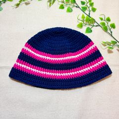クラッシャーハット バケットハット 男女兼用 ハンドメイド