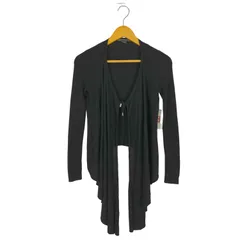 アルマーニエクスチェンジ ARMANI EXCHANGE レーヨン シルク リブニットカーディガン レディース import：XS のサムネイル