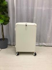 スーツケース　Mサイズ　ホワイト　キャリーバック　キャリーケース　SC116-24-WH-wlj031