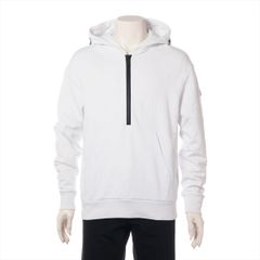 MONCLER　コットンフーディ　パーカー　メンズ　M　ホワイト　 H10918G00036