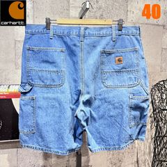 US カーハート デニム ペインター ハーフパンツ 40 carhartt B28STW ショーツ