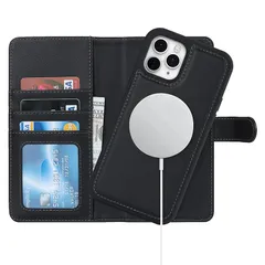 Ｈａｖａｙａ アイホン12ケース Magsafe 対応 いphone12 ケース 手帳型 いphone12 pro ケース マグセーフ レザー 【分離式2in1】 カード収納 ワイヤレス充電対応(アイフォン12 /あいふぉん12プロ/いphone12/アイ 1