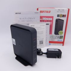 【美品】バッファロー WiFi 無線LAN ルーター WSR-1166DHPL2/N 11ac IPv6対応 デュアルバンド