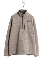 【お得なクーポン配布中!】 パタゴニア ベターセーター ハーフジップ メンズ M 17年製 Patagonia フリース セーター ジャケット プルオーバー ブルゾン ハイネック 茶