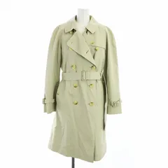 バーバリー ロンドン BURBERRY LONDON トレンチ コート ロング ノバチェック ライナー付き ダブル 総裏地 9 M グレー ■GY01 /MQ